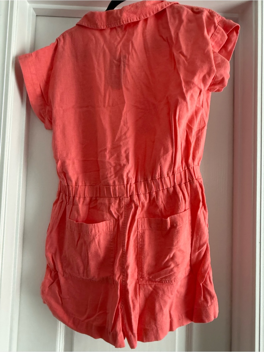 Target Coral Short-Sleeve Kids Romper